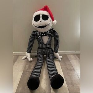 Jack Skellington Nightmare Before Christmas Jumbo Plush 48” 4 Ft Santa Large